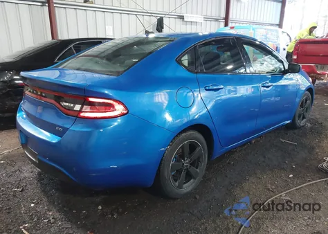 2016 Dodge Dart Sxt из США, поврежденный, VIN 1C3CDFBBXGD755599